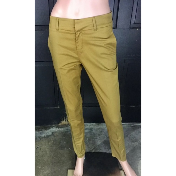 NWT RED VALENTINO Tobacco Gold Skinny Pants - Picture 3 of 5
